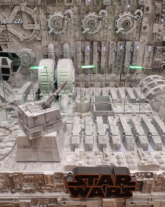 STAR WARS  trench run diorama