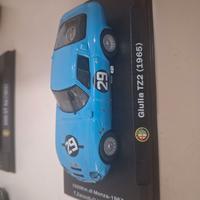 modellino 1/43 alfa romeo giulia tz2 1965 1000 km