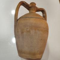antica anfora Bummulu siciliana in terracotta