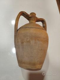 antica anfora Bummulu siciliana in terracotta
