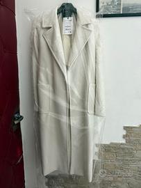 Cappotto Bianco Pull&Bear NUOVO con Cartellino 