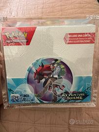 Box pokemon avventure insieme con promo🇮🇹
