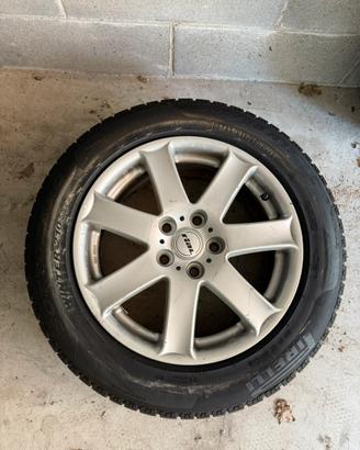 4 Cerchi in lega R17 con gomme invernali dot 2012