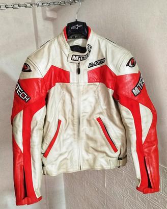 Mtech giacca in pelle moto