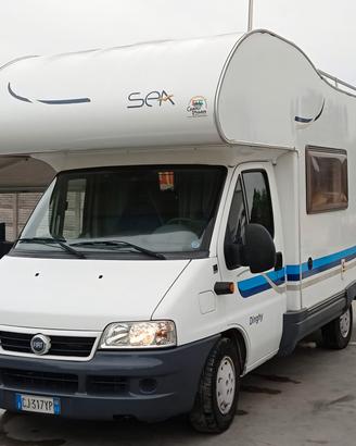 Camper Fiat Ducato 2.8jtd 6 posti 2004