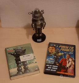 Robby robot libro DVD pianeta proibito epoca