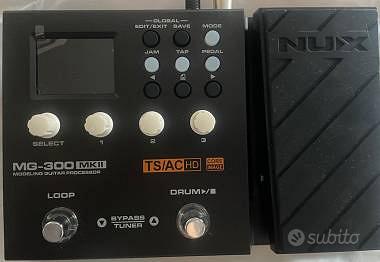 Pedaliera Chitarra NUX MG - 300 MKII