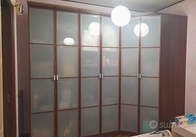 Armadio Ikea 4 ante+cabina armadio