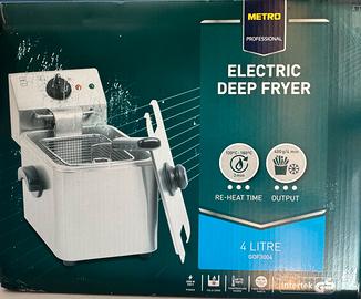 Friggitrice  Professionale Electric Deep Fryer 4L