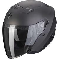 CASCO JET SCORPION EXO 230 TITANIO DOPPIA VISIERA