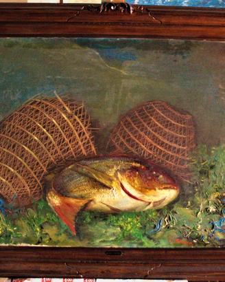 Dipinto Ciro Sauro olio su tela natura morta