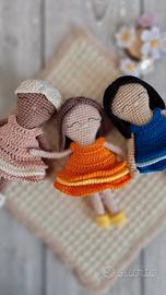 Bambolina Greta  realizzata a mano