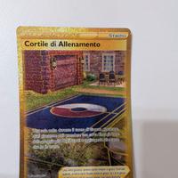 282-264 Cortile di Allenamento Gold Rara Segreta