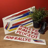 KIT ADESIVI PEUGEOT 106 Rallye PHASE 2