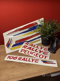 KIT ADESIVI PEUGEOT 106 Rallye PHASE 2