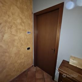 Porta da interno marrone 