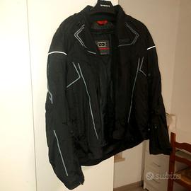 Giacca moto uomo ixs con imbottitura staccabile