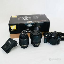 KIT: NIKON D3100+ NIKKOR LENS 18-105mm + 18-55mm