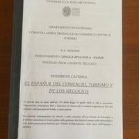 El espanol del comercio, turismo y de los negocios