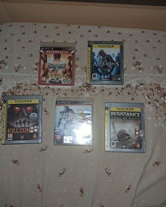 Lotto 5 giochi ps3