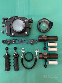 Kit Fotosub Sony a6300 + Aquatica Digital