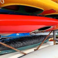 Canoa monoposto vetroresina