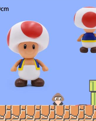 Super Mario Pupazzo GRANDE Toad Originale Nintendo
