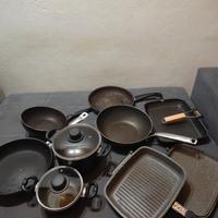 padelle, pentole e bistecchiere, anche pezzi singo