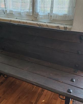 Panca in legno massiccio 