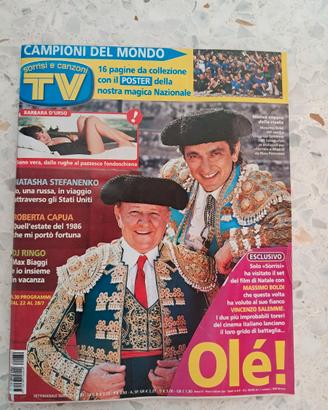 TV SORRISI E CANZONI 30 2006 - Campioni del mondo