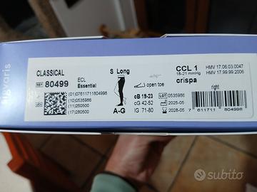 collant classe A post operazione safena e varici 