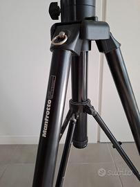 Manfrotto Treppiede digital pro + testa 3 vie