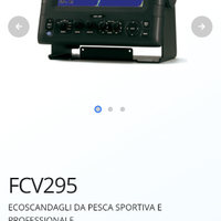 Ecoscandaglio furuno fcv 295 con sonda 2kw e 1kw