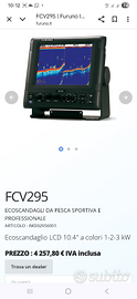 Ecoscandaglio furuno fcv 295 con sonda 2kw e 1kw