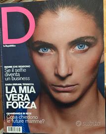 SARA ERRANI copertina D di Repubblica 2014