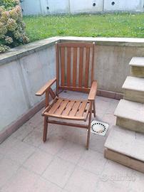 Sedia da esterno Pircher