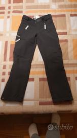 pantaloni invernali trekking bambino