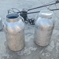 antichi bidoni x latte in alluminio1