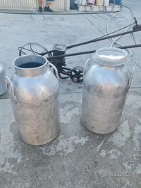 antichi bidoni x latte in alluminio1