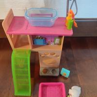 Barbie postazione attività per cuccioli 