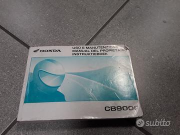 Uso e manutenzione Honda cb900 F