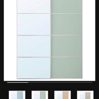 Coppia di ante scorrevoli per armadio Ikea