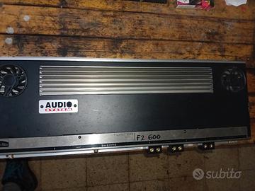 amplificatore audiosystem f2 600 