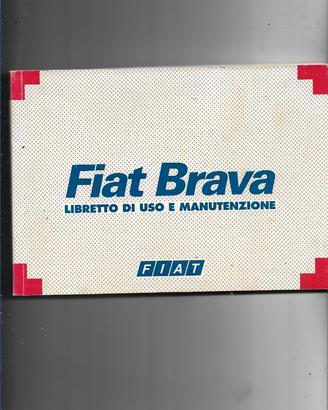 1998 FIAT BRAVA LIBRETTO DI USO E MANUTENZIONE