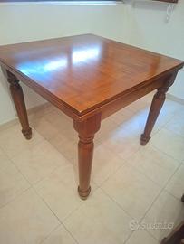 Tavolo legno robusto allungabile