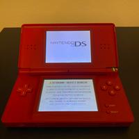 Nintendo DS Lite rosso FUNZIONANTE