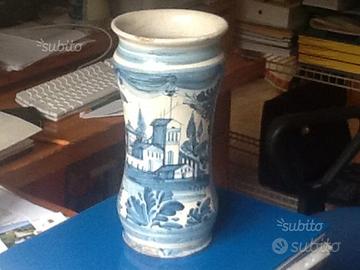 Albarello da farmacia in ceramica, Napoli '700