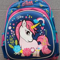 Zaino cartella zainetto per la scuola UNICORNO