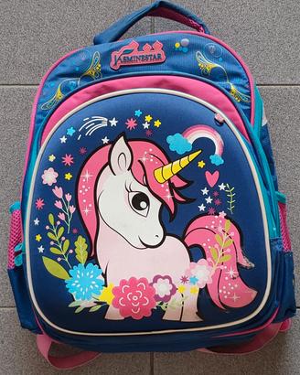 Zaino cartella zainetto per la scuola UNICORNO