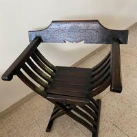 Sedia ripiegabile tipo Savonarola